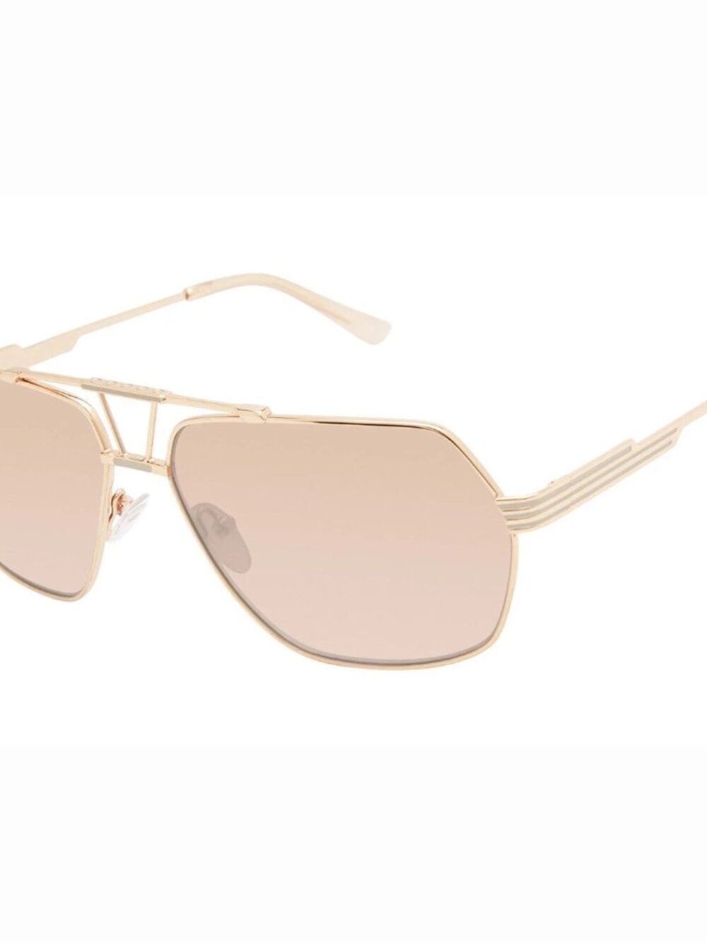 Gwen Stefani L.A.M.B. LA577 Gold Frame / Pink Tinted Lens Sunglasses